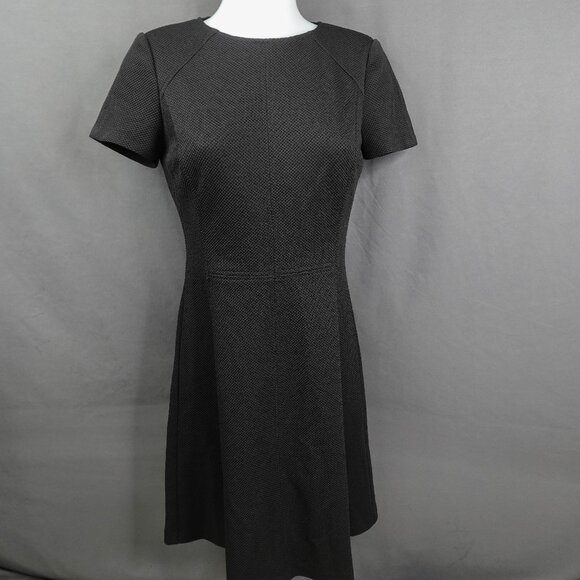 Ralph Lauren LRL Dress 2 Black Textured Minimalist Quiet Luxury Retro Old Money - Picture 1 of 14